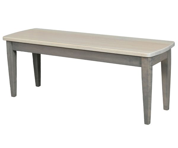 Bowed End Shaker Leg Bench