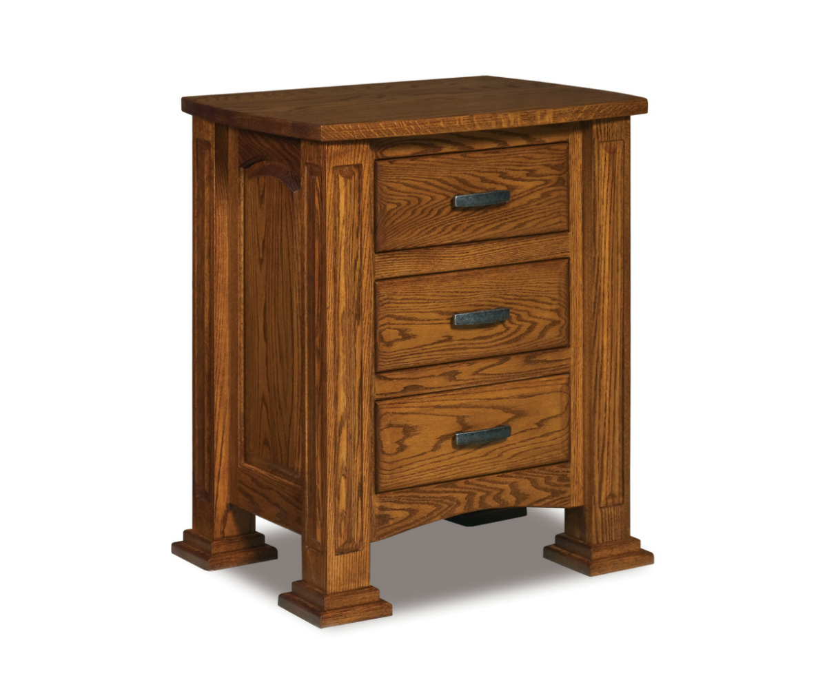 Lexington 3 Drawer Nightstand - 25½"W