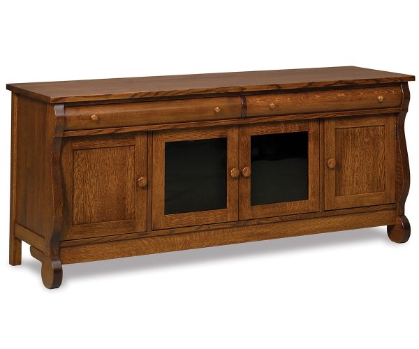 Old Classic Sleigh Media Stand - 72"W
