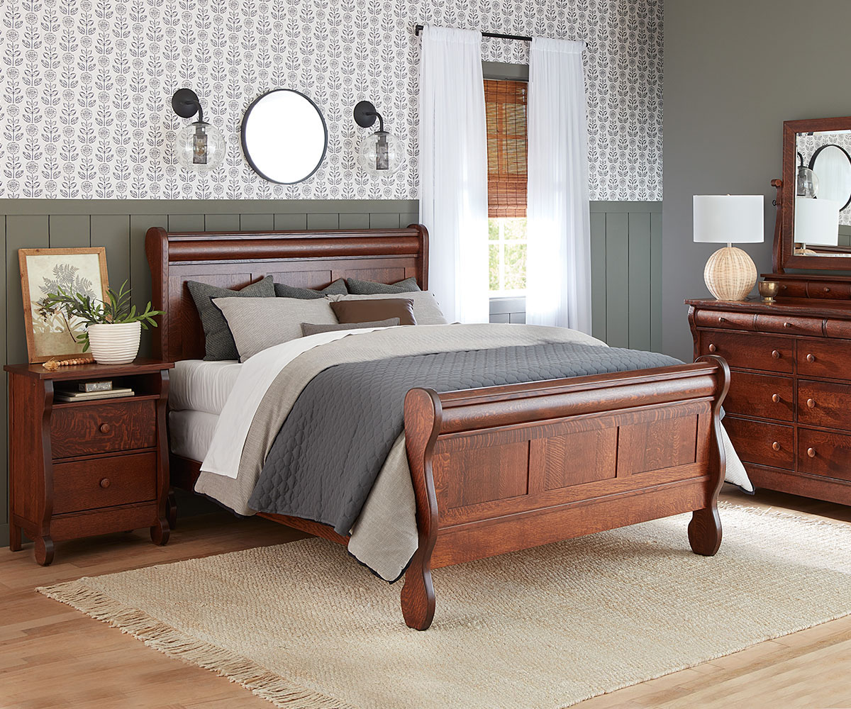 Old Classic Sleigh 7 Drawer Dresser - 65"W - Image 2