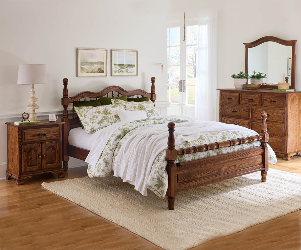 Heritage 3 Drawer Nightstand - 25"W - Image 6