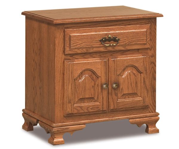Heritage 1 Drawer, 2 Door Nightstand