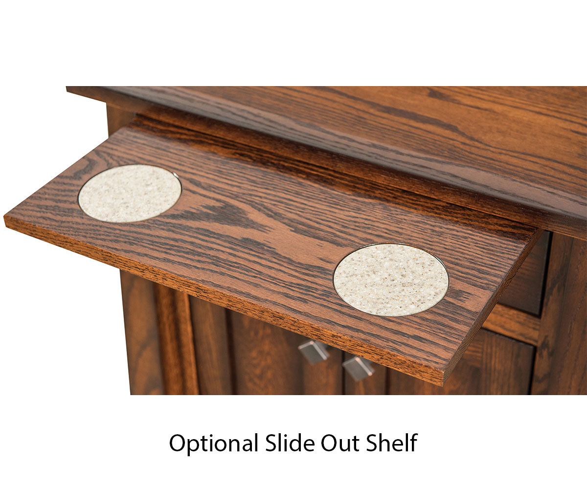 Granny Mission Leg Nightstand - Image 5