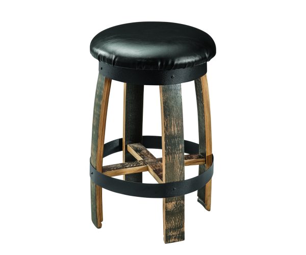 26" Swivel Barrel Bar Stool