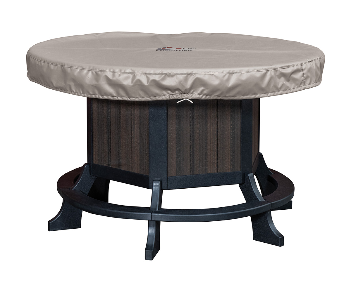 Jade Bar Table with Fire Ring - 60" - Image 3