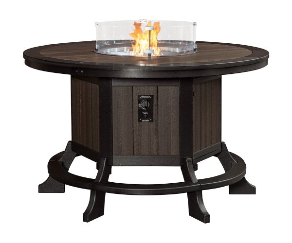 Jade Counter Table with Fire Ring - 60"