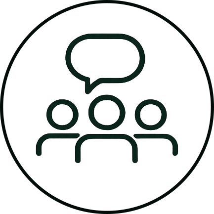 Helpful local service icon