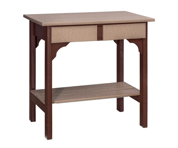 Grill Table With Drawers