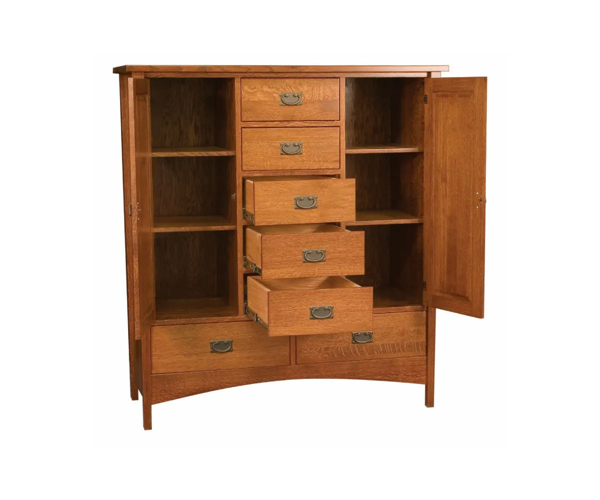 Arts & Crafts His & Hers Chest - Image 2